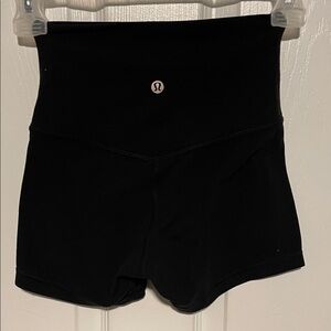 lululemon athletica Women's High-Waisted Black Shorts
